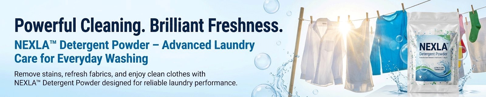 nexla detergent powder